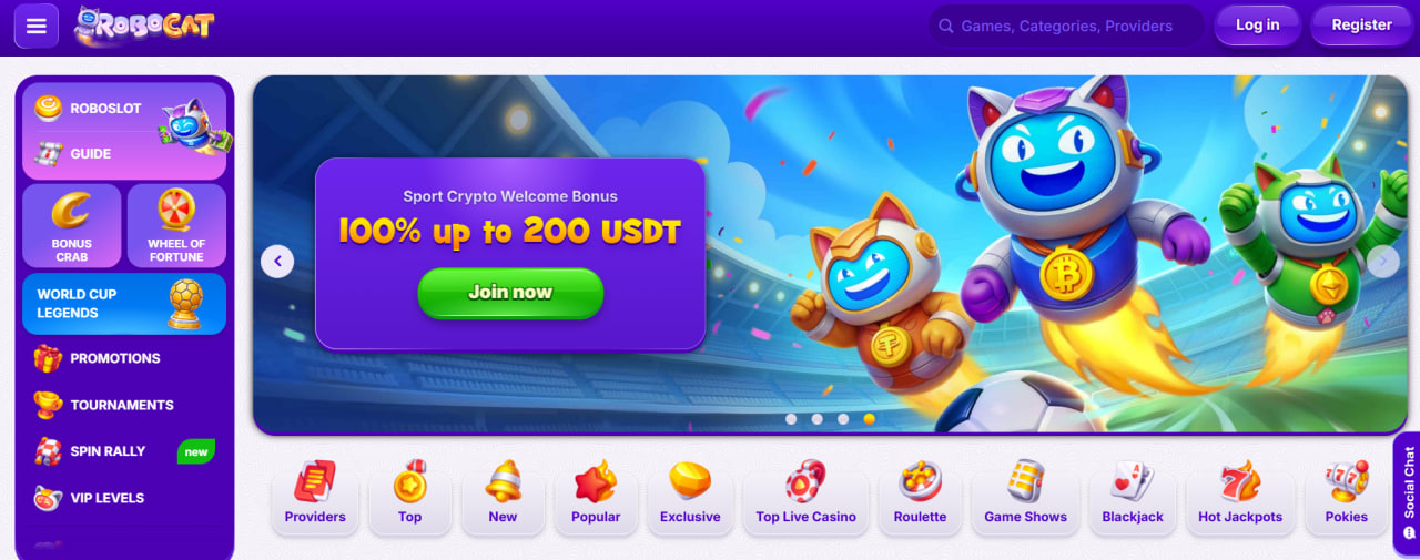 RoboCat Casino